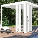Panneau brise vue Neo — à ventelles verticales pour pergola bioclimatique