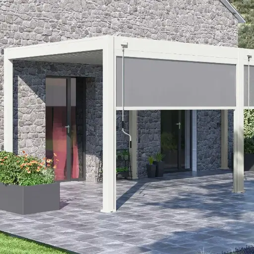 Store manuel Neo — Protection solaire pour pergola bioclimatique