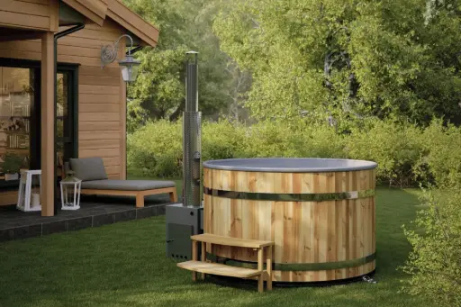 Sauna finlandais extérieur — Neopool Belgique