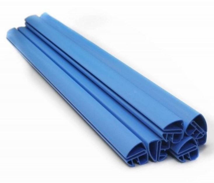 kit profil d'accrochage liner pour piscine tôle acier ovale