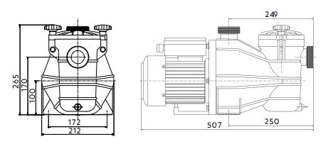 Pompe de filtration Vipool MCB