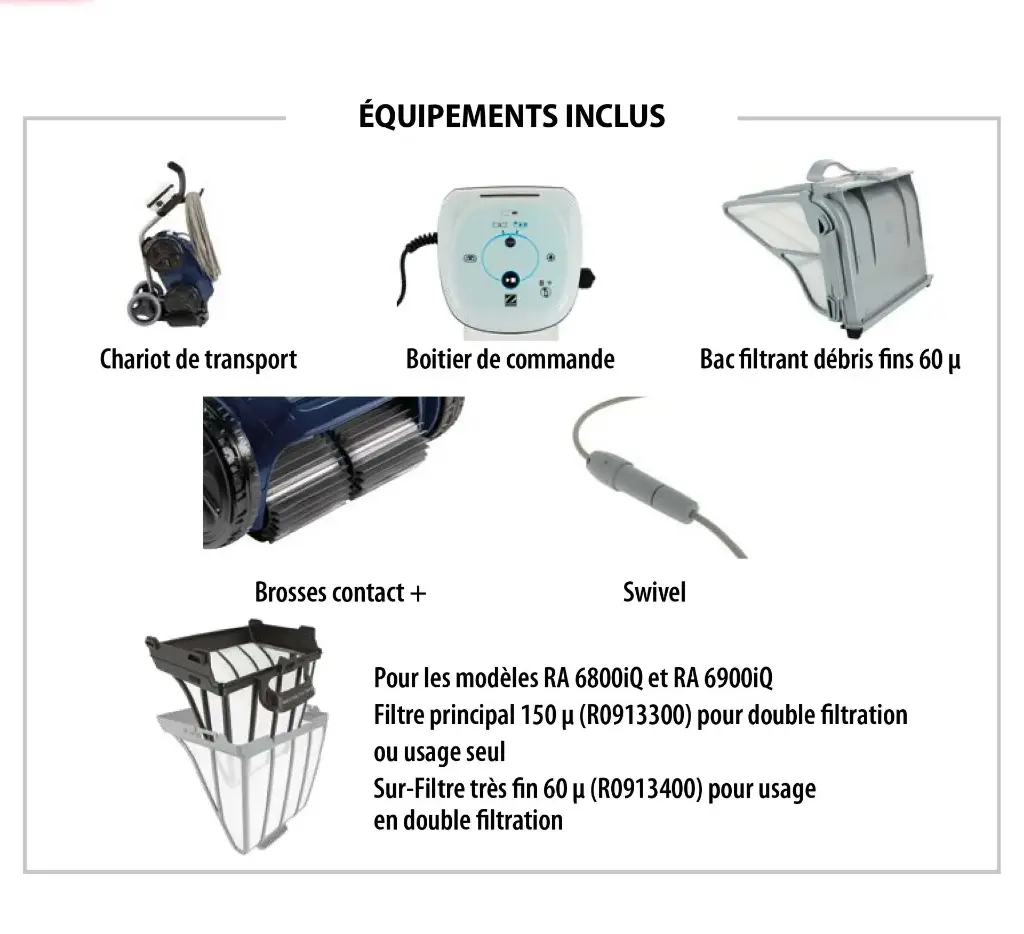 robot électrique Zodiac ALPHA iQ