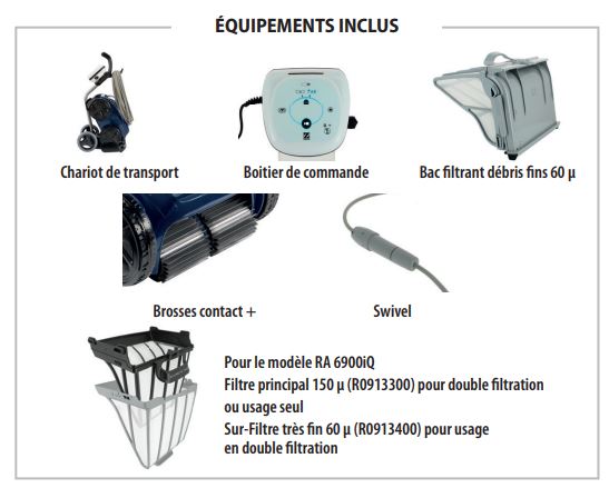 robot électrique Zodiac ALPHA iQ