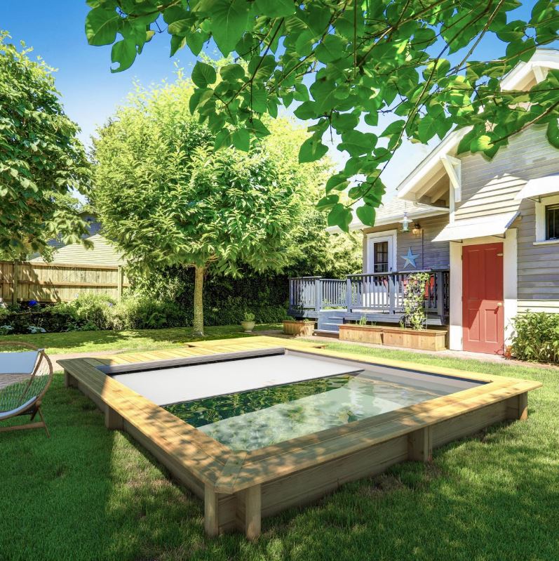 Piscine Urbaine BWT couverture automatique