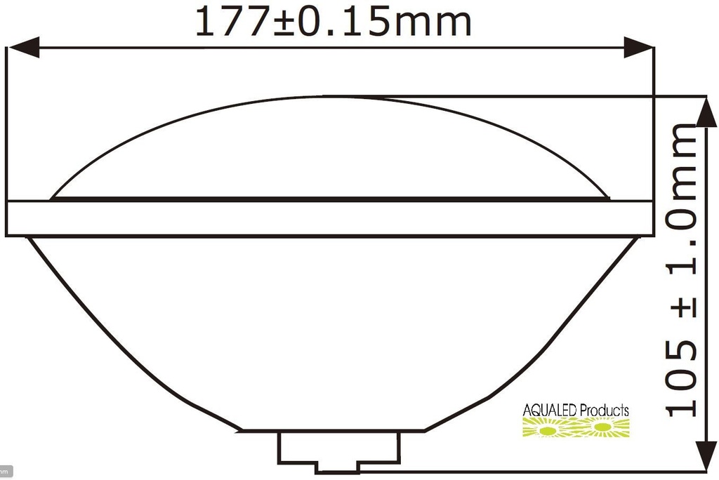 Ampoule led standard PAR 56