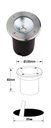 Projecteur de jardin rond AQUALED 220 Volts