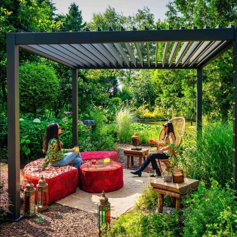 Pergola Bioclimatique  3 m x 3 m x 2.40 m