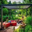 Pergola Bioclimatique  3 m x 3 m x 2.40 m