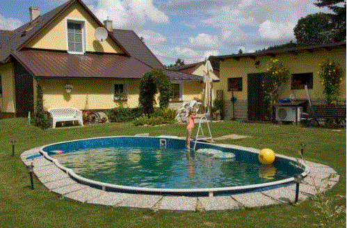 Piscine Azuro complète avec filtration à sable
