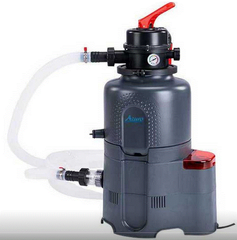 Piscine Azuro complète avec filtration à sable