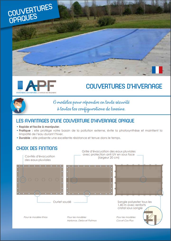 Couverture d'hiver opaque de sécurité