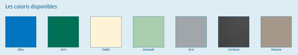 Couverture d'hiver à boudins d'eau (le m²)