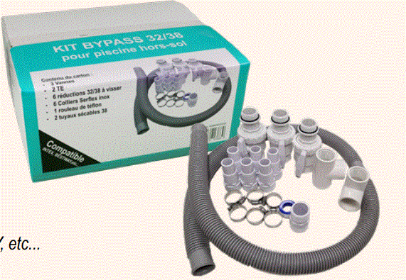 kit plomberie By pass D 32/38