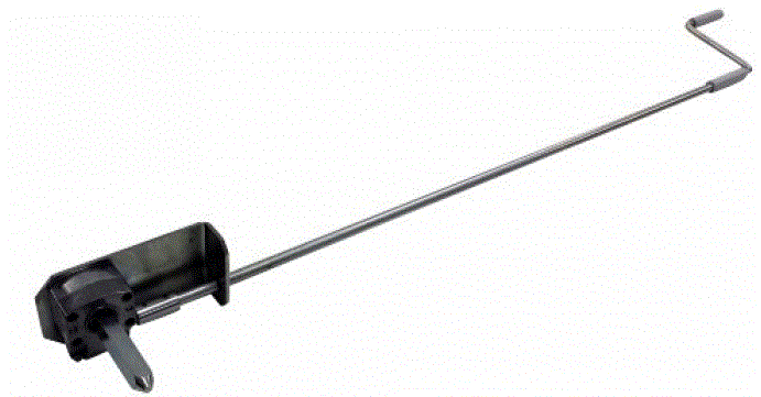 Manivelle manuelle pour couverture à barres