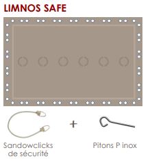 Couverture d'hiver de sécurité opaque (le m²)