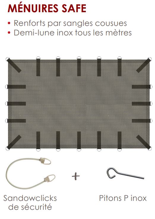 Couverture d'hiver de sécurité filtrante (le m²)