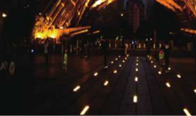 Projecteur de jardin rectangle AQUALED 12 Volts 9 Watt