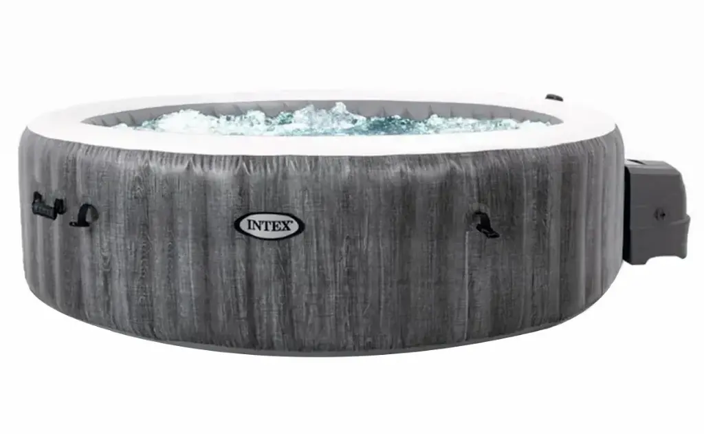Spa Grey Wood 4 personnes Intex  196 cm x 71 cm