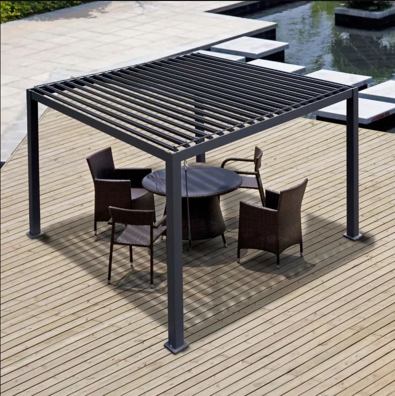 Pergola Bioclimatique  3 m x 3 m x 2.40 m