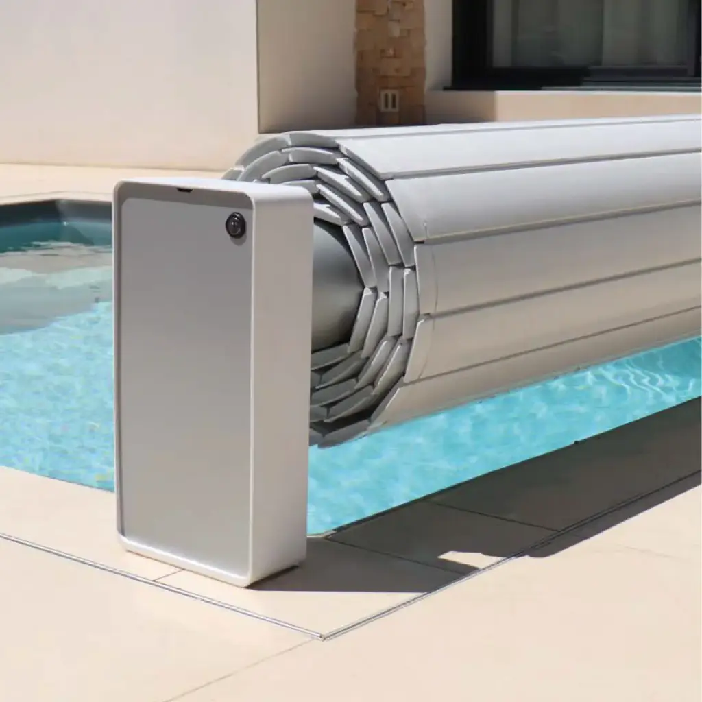 Neo Coverly – Volet piscine hors sol compact pour petits bassins