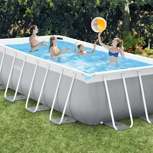 Piscine hors sol rectangulaire Swing 4,88 x 2,44 x 1,07