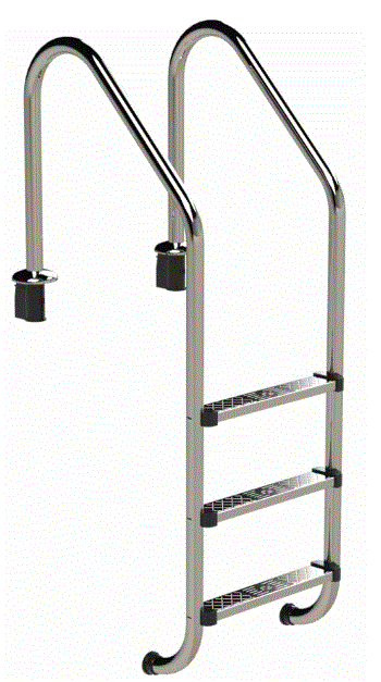 échelle inox standard