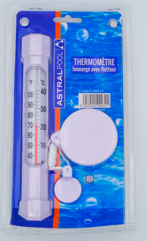 Thermomètre immergé Astral avec flotteur