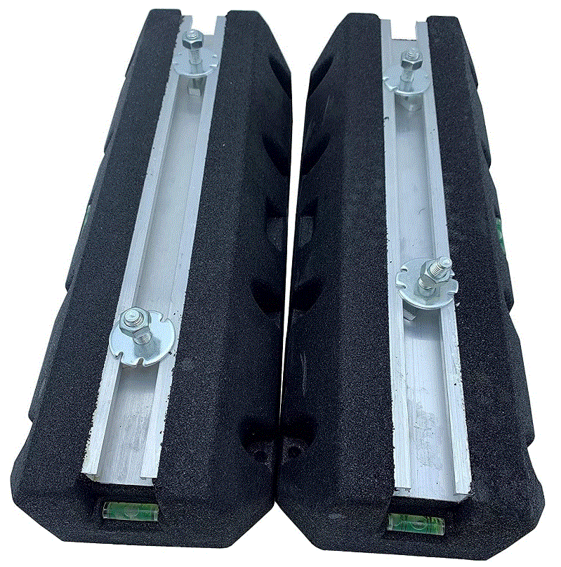 Support de pompe à chaleur anti vibration, la paire