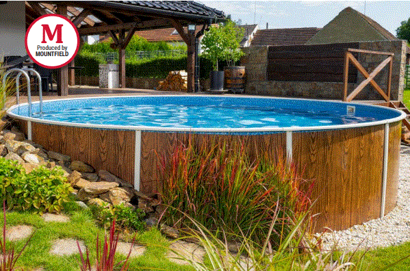 Piscine Azuro complète avec filtration à sable