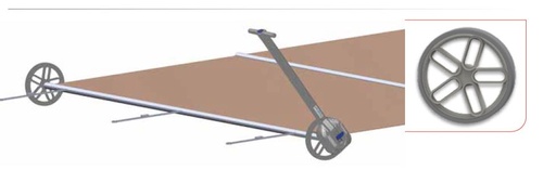 Manivelle motorisée pour couverture à barres iSCOOT 780