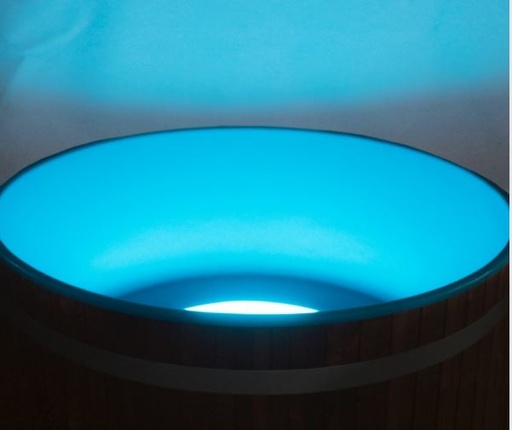 Eclairage leds pour bain nordique